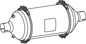 DINEX 43125 Retrofit Kit, soot filter